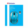 Verbatim Mysz bezprzewodowa Go Nano 1600 dpi niebieski/blue 49044