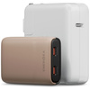 Ładowarka sieciowa Energea TravelWorld   Edge 65W 2xUSB-C PD/PPS/QC3.0 (US/UK/EU) złota