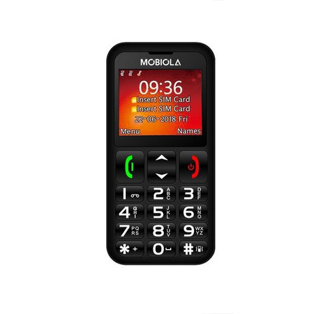 TELEFON GSM MOBIOLA  MB700 2G TELEFON DLA SENIORA CZARNY
