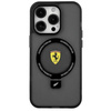 Ferrari FEHMP15SUSCAK iPhone 15 6,1&quot; schwarz/schwarz Hardcase Ring Stand 2023 Collection MagSafe