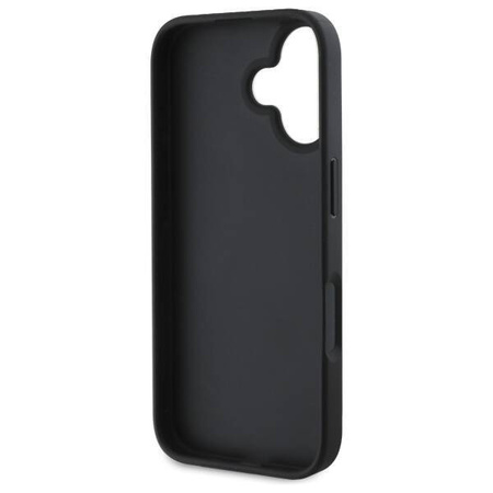 Original Handyhülle IPHONE 16 PLUS Guess Hardcase 4G Big Logo (GUHCP16M4GMGGR) schwarz