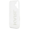 Original Case IPHONE 16 Karl Lagerfeld IML Rhinestones Logo transparent