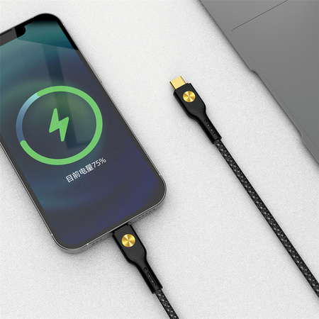 WIWU 30W kabel typ C na lightning Wi-C035 czarny