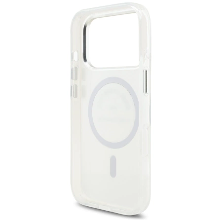 Karl Lagerfeld IML Karl RSG Logo MagSafe Case für iPhone 17 Pro - Transparent