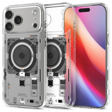Etui Spigen Ultra Hybrid MagSafe na iPhone 17 Pro Neo One - przezroczyste