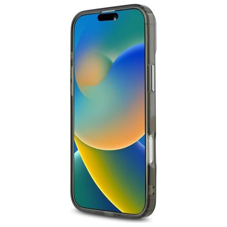 Karl Lagerfeld nakładka do iPhone 16 Plus 6,7" KLHMP16MHLSKIK czarna Hardcase IML Metal Karl Head MagSafe