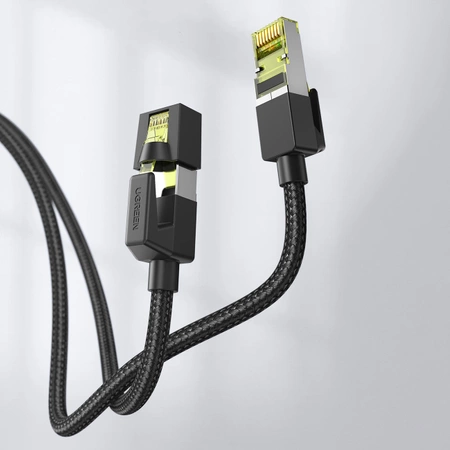 Kabel Ugreen NW150 30791 Ethernet RJ45 Cat 7 10Gbps 10m - czarny