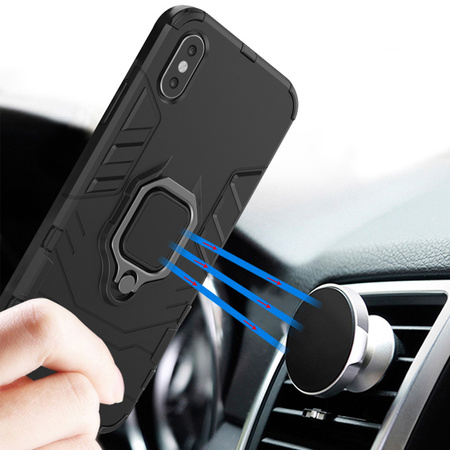 Ring Armor Case do Huawei P Smart S Czarny
