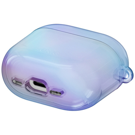 Etui UNIQ Iridescia do AirPods 4 Hang    Case niebieski