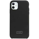 Audi Silicone Case iPhone 12/12 Pro 6.1&quot; black/black hardcase AU-LSRIP12P-Q3/D1-BK