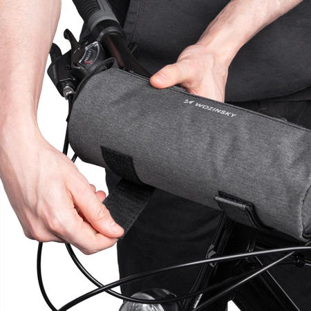 Wozinsky WBB37GRB Fahrradtasche mit Wärmeisolierung – Grau