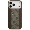 Etui Guess 4G Stripe MagSafe na iPhone 17 Pro Max - brązowe