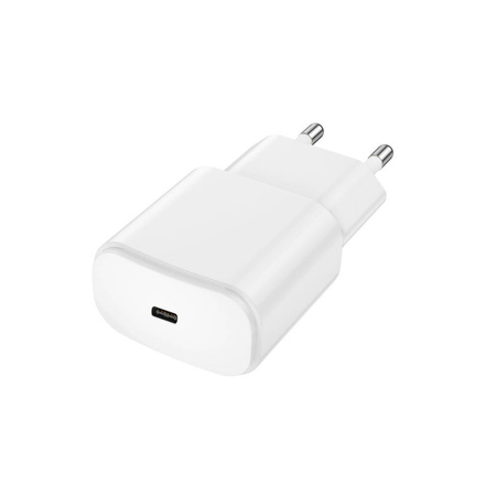 Forever ładowarka sieciowa PD TC-01 1x USB-C 20W biała