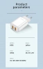JELLICO Netz-Ladegerät EU02 2.4A 12W 2xUSB weiss