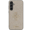 Guess nakładka do Samsung S23 FE GUHCS23FEHG4SGD GUESS HC FIXED GLITTER BIG 4G złota