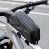 Rockbros Fahrradtasche, starr, Rahmen, Oberrohr, 1,4 l, Schwarz