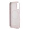 Karl Lagerfeld Silikonhülle Heads Print MagSafe für iPhone 16 Plus - Rosa