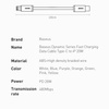 Baseus Dynamic kabel USB Typ C - Lightning Power Delivery 20W 2m  biały (CALD000102)