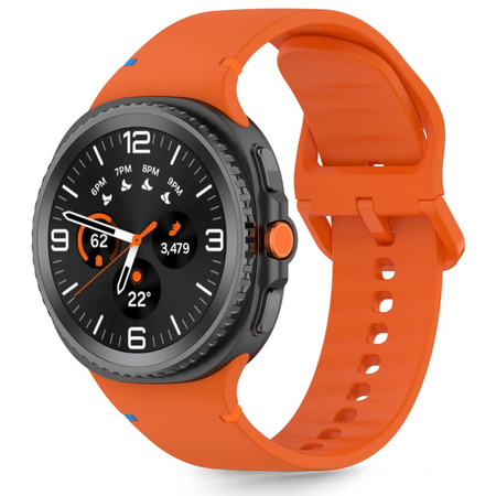 TECH-PROTECT SILICONE SAMSUNG GALAXY WATCH 8 / CLASSIC (40 / 44 / 46 MM) SUNBURST ORANGE