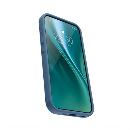Nakładka Etteri Silicone Case do Samsung Galaxy S23 FE ciemnoniebieska
