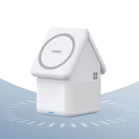 Duzzona W20 15W 4in1 inductive charger for iPhone / AirPods / Apple Watch with night lamp - white