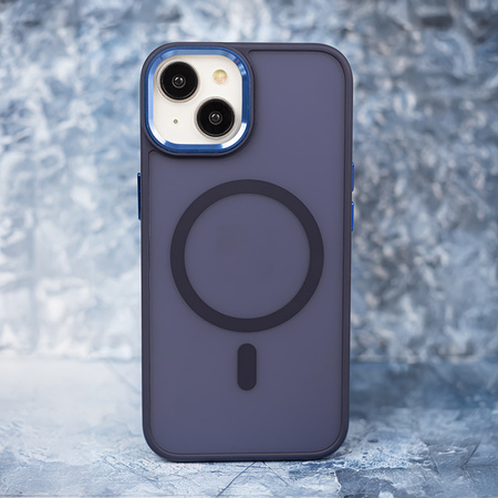 Nakładka Frozen Mag do iPhone 16 6,1&quot; granatowa