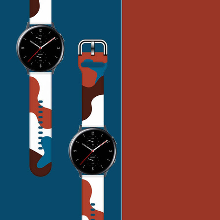 Strap Moro opaska do Samsung Galaxy Watch 42mm silokonowy pasek bransoletka do zegarka moro (8)