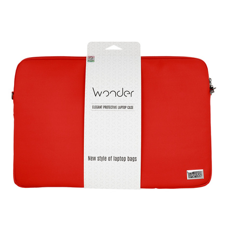 Wonder Sleeve Laptop 17 cali czerwony