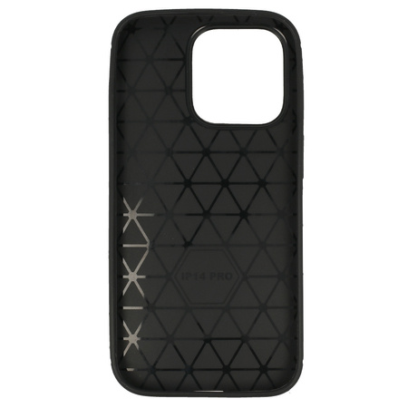 Back Case CARBON do IPHONE 14 PRO Czarny