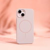 Nakładka Silicone Thin Mag do iPhone 14 Pro 6,1" jasnoróżowa