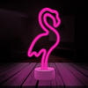 Neon na podstawce LED FLAMING różowy USB-C FSC-11 Forever Light