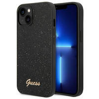 Guess GUHCP14MHGGSHK iPhone 14 Plus 6.7 "black / black hard case Glitter Script
