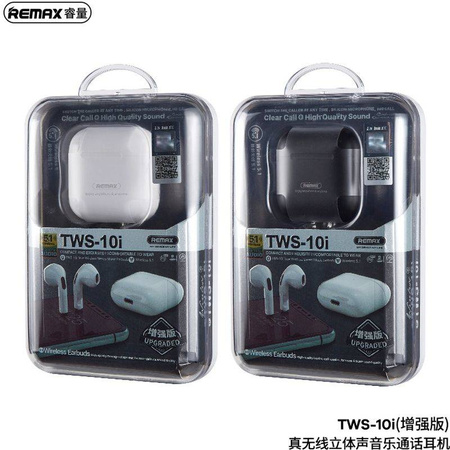 Słuchawki Bluetooth REMAX TWS-10i biała WHITE