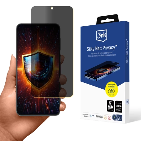 Blickschutzfolie 3mk Silky Matt Privacy für Samsung Galaxy M56