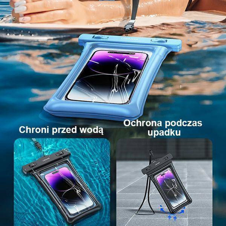 Etui 7" USAMS Waterproof Case (YD011) transparentne