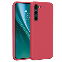 Nakładka Etteri Silicone Case do Samsung Galaxy S23 Plus malinowa