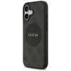 Guess 4G Circle Classic Logo MagSafe Hülle für iPhone 17 - Schwarz