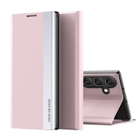 Etui Sleep Case Pro pokrowiec z klapką i podstawką na Samsung Galaxy A56 - różowe