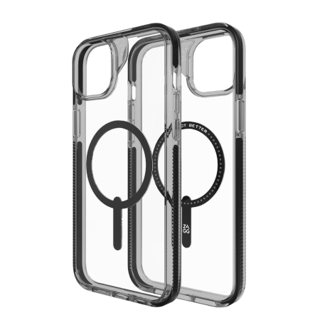 ZAGG Santa Cruz Snap case with MagSafe for iPhone 15 Plus / 14 Plus - black
