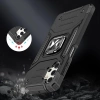 Wozinsky Ring Armor pancerne hybrydowe etui pokrowiec + magnetyczny uchwyt Samsung Galaxy A23 niebieski