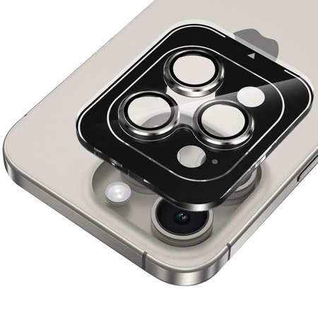 Camera Cover APPLE IPHONE 15 PRO / 15 PRO MAX HOFI AluCam Pro+ black