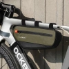 Rockbros 30120079001 Fahrradtasche für 1,7 l Rahmen – Grün und Schwarz