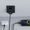 Allity ładowarka sieciowa GaN PD QC ATC-01-20WAC 1x USB-C 1x USB-A 20W czarna