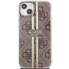 Oryginalne Etui GUESS Hardcase GUHCP15MH4PSEGW do iPhone 15 Plus (4G Gold Stripe / brązowy)