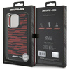 Original Handyhülle IPHONE 16 PRO AMG Hardcase Silicone Graphics MagSafe (AMHMP16L24SSRRK) schwarz