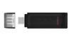 Kingston pendrive 128GB USB-C DT70 czarny
