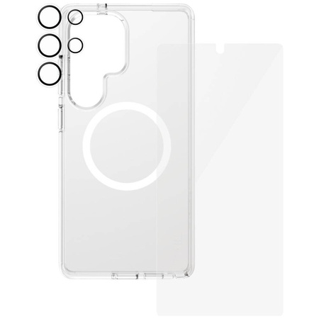 Zestaw ochronny CARE by PanzerGlass Flagship 3w1 Etui+Szkło+Lens do Samsung Galaxy S25 Ultra
