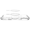 SPIGEN futerał ULTRA HYBRID MAG kompatybilny z MagSafe do IPHONE 17 clear white