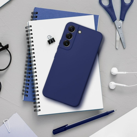 Futerał SOFT do SAMSUNG A16 5G / A16 4G ciemny niebieski