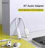 Yesido Adapter YAU31 Audio Bluetooth - Lightning na jack 3,5mm - biały